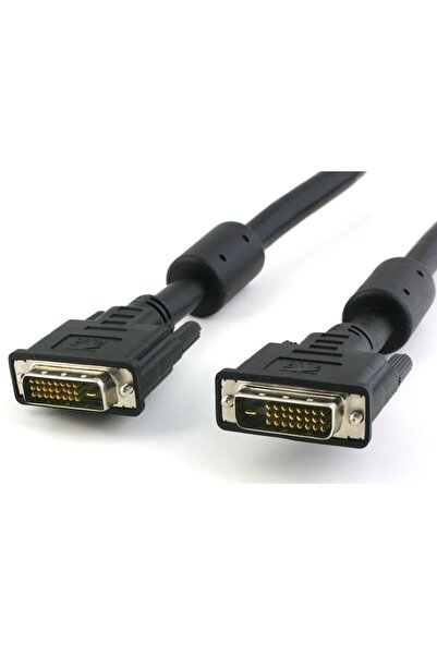 POWERTECH καλώδιο DVI-D 24+1 CAB-DVI003, 2x Ferrites, 1.5m, μαύρο