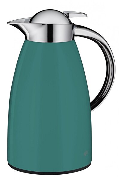 ALFİ Termos 1,00l, izolatie 12h cald/24h rece, sticla calita, verde mat, 145x...