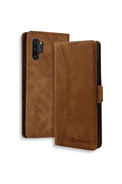 Bodycell Θήκη - Πορτοφόλι Samsung Galaxy Note 10 Plus - Brown