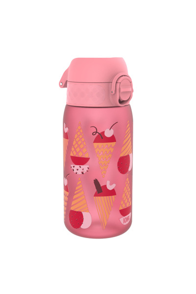 Ion8 Sticla Ice Cream 350 ml, roz, Recyclon, compacta, usor de utilizat