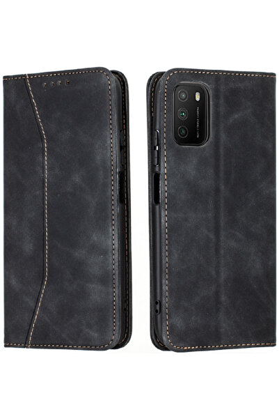 Bodycell Θήκη - Πορτοφόλι Xiaomi Poco M3 - Black