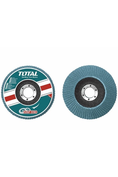OEM TOTAL - АБРАЗИВЕН ДИСК С ЦИРКОНИЙ 125ММХ22ММ, P60