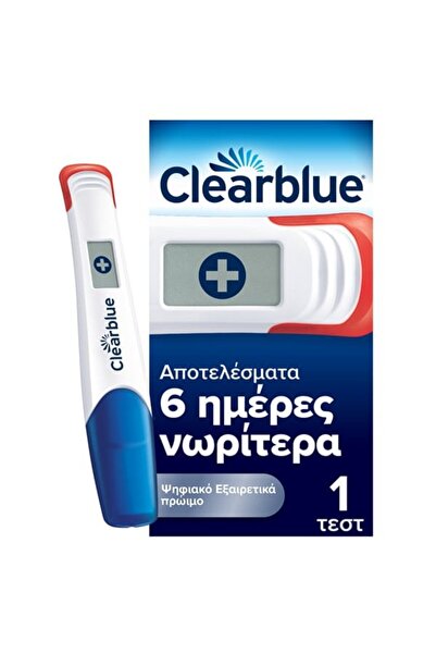 Other CLEARBLUE Τεστ Εγκυμοσύνης Ψηφιακό Υπέρ-εγκαινιαίας Ανίχνευσης 1 τεμάχιο