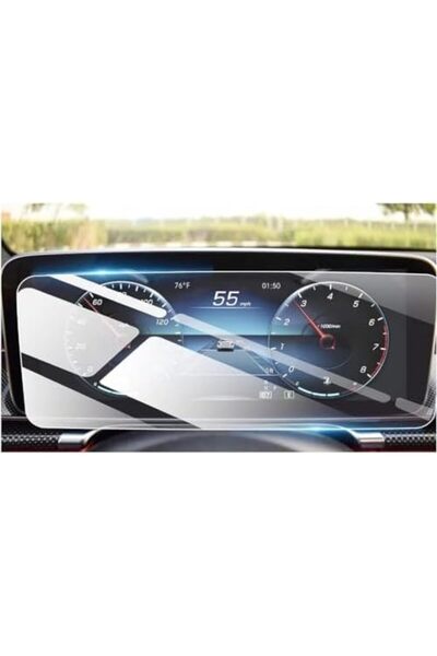 Yıldızan Edl Shop Digital Instrument Screen Protector Compatible with Mercede...