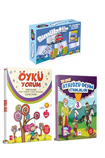 Artı Eğitim Yayınları 3 SINIF ÖYKÜ YORUM 3 SINIFATASÖZLERİ VE DEYİMLER ETKİNL...