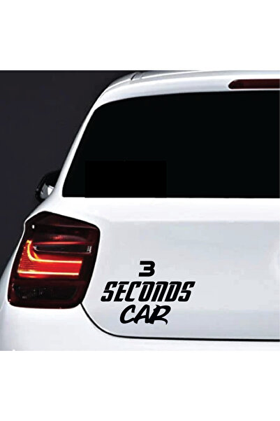 Amo-Stickers Автомобилен стикер 3 секунди 30см зелен