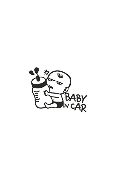 Amo-Stickers Baby On Board 22 25cm Rosu