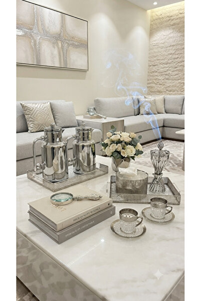 Generic Luxury Hospitality Set Featuring Tea & Coffee Tray Set, Serving Trays...