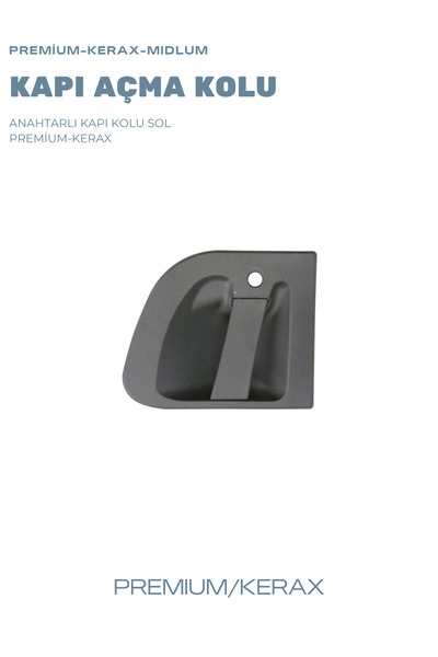 Yerli Renault Premium Door Opening Handle with Left Switch, 5001858129