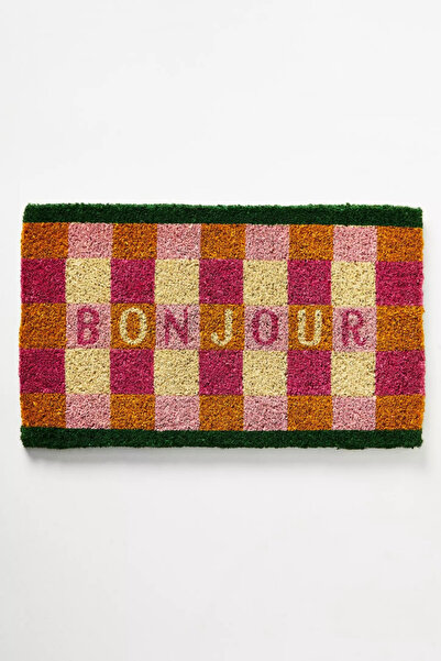 Bonjour Natural Coconut Fiber (Coir) Door Mat 45x75 cm