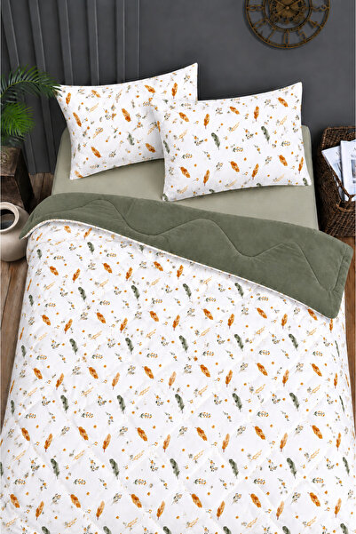 Forev Tek Kişilik 4 Mevsim ExtraSoft Puf Yorgan Seti - 155x215