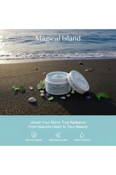 EV Perfumes Magical Island Organic Whiting Cream