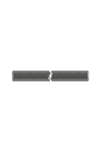 SCHAEFER Tija Filetata 1m 975 Inox A4-M10