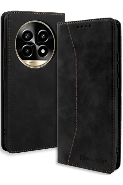 Bodycell Θήκη Realme 13 Pro / 13 Pro Plus - Book Case Πορτοφόλι - Black