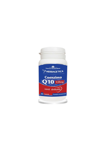 herbagetica Coenzima Q10 125mg 60cps