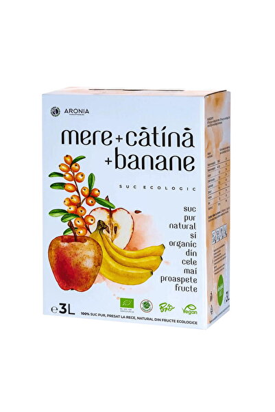 Aronia Charlottenburg Suc de Mar, Catina si Banane /Bio 3L