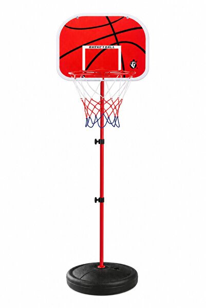 Generic Kids Adjustable Basketball Stand with Ball, Pump & Base | Height Adju...