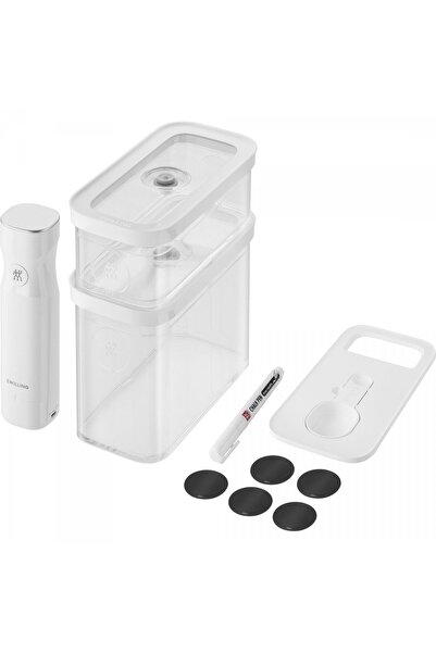 ZWILLING Set organizare alimentara Fresh & Save Cube, Plastic, 2 recipiente, ...