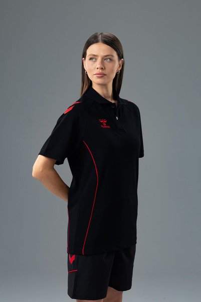 hummel Target Camp T-Shirt Black-Red