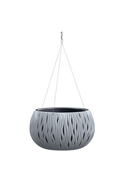 MARHOME Κρεμαστό Δοχείο Sandy Bowl 09-DSK370WS-405U Φ37x21,8εκ. Γκρι