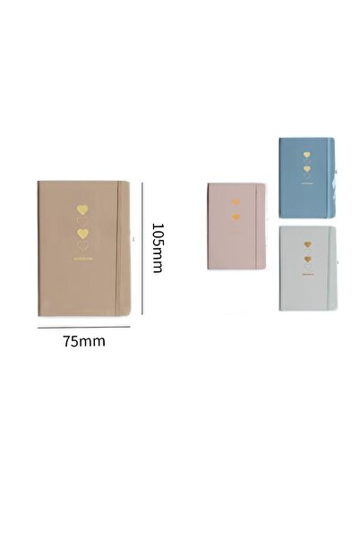 idei Caiet de Notițe Compact A7 Copertă PU Moale, Culori Pastel, Organizator ...