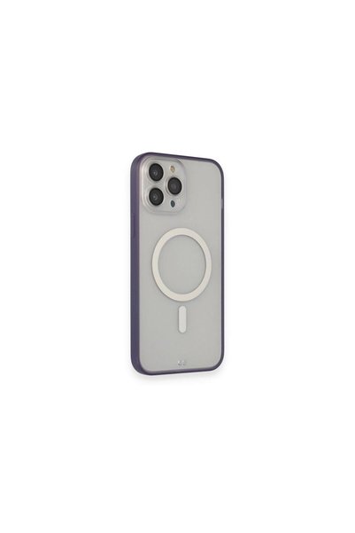 Generic Brand Apple iPhone 14 Pro Case Grand Magneticsafe Cover - Purple