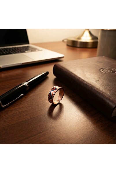 Erol Bakır New Series 1506 Bijouterie Ring 100% Handmade Copper