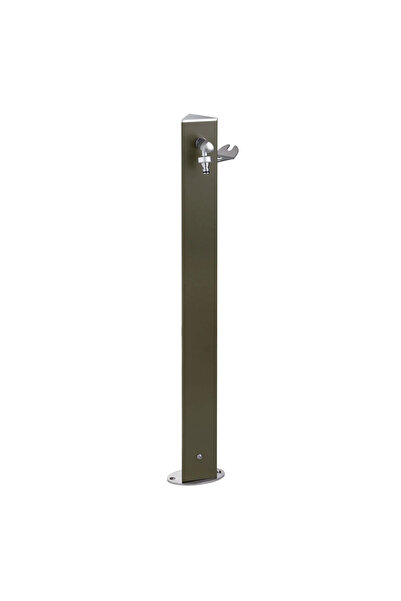 Colortap Coloană de apă triunghiulară cu talpă de grădină Colortap, verde închis