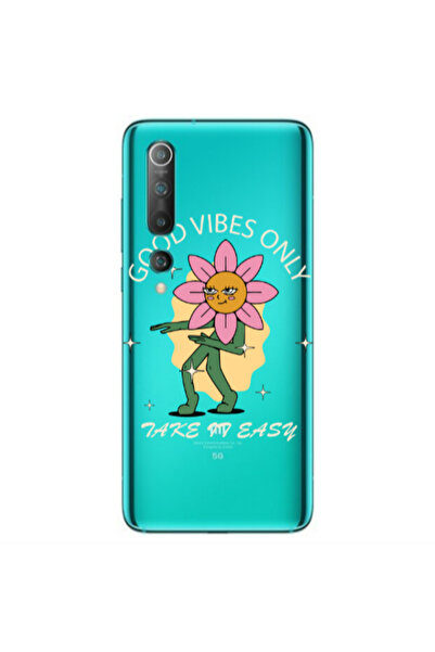 Other Xiaomi Mi 10 Good Vibes Only Transparent Silicone TPU Θήκη