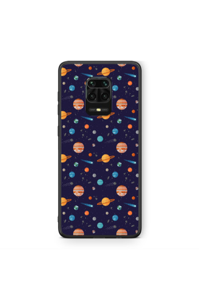 Other Xiaomi Redmi Note 9 Pro Planets Black Glossy Θήκη