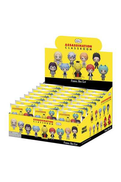 OEM Monogram Int., Set clipsuri pentru bagaj 3D Assassination Classroom din P...