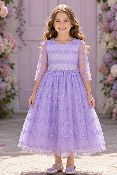 Cortigiani Girls Party Dress