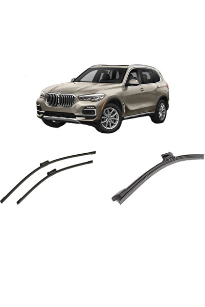 Bosch Σετ 3 υαλοκαθαριστήρων για BMW X5 Series Van (G05) από το 2019-2023, γι...