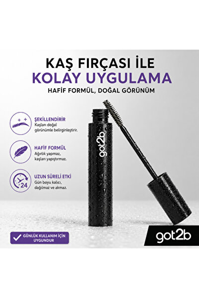 Schwarzkopf Eyebrow and Hair Edge Styling Fixer Gel Mascara Waterproof Strong...