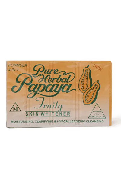 PAPAYA Herbal Soap 4X1 - 135 Gm-بابايا هيربالتر صابون ٤ × ١ ١٣٥ جم