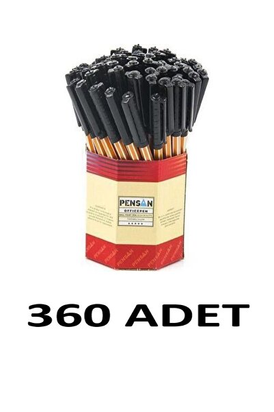 Pensan 360 Pieces of Officepen 1 mm Ballpoint Pens