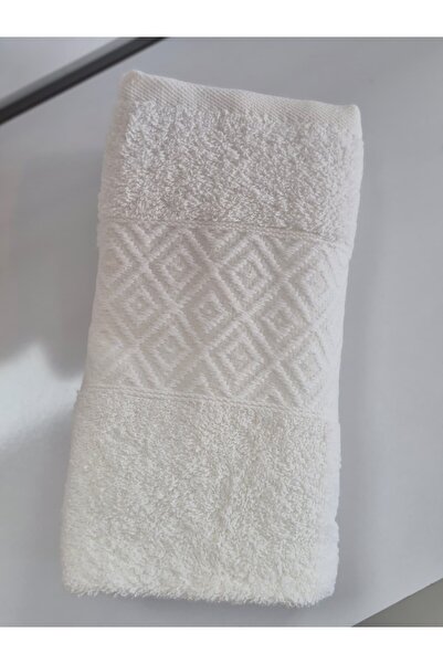 PURRY COTTON %100 PAMUK EL YÜZ HAVLUSU BEYAZ 50*90 ALVİN