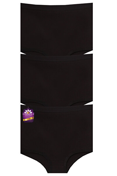 papatya lingerie Modal/Cotton Blend High Waist Basic Panties 3-Pack W-4364-6