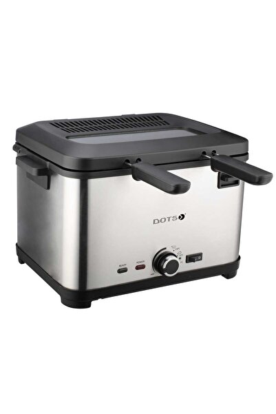 DOTS Cfd1024S4 Deep Fryer, 2200W, 4L - Silver Black