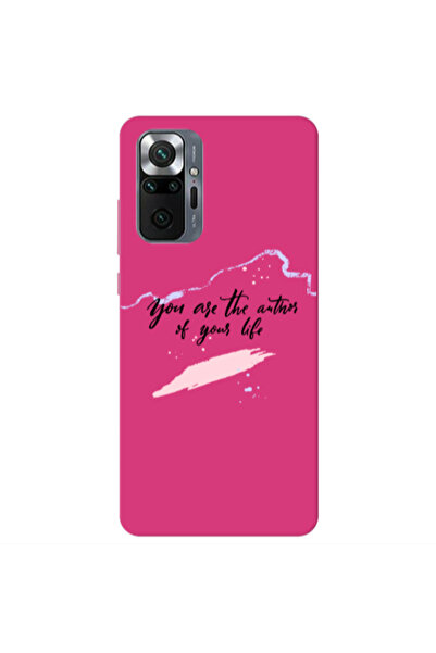 Other Xiaomi Redmi Note 10 Pro 4G You are the authors Fuchsia Colored Silicon...