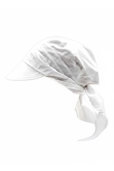 Gigi Luxe Pălărie de plajă Bandana cu boruri legate Safari pentru femei