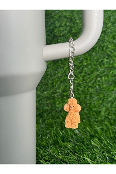 YuccaCo Accessorize Your Life Poodle Thermos Ornament/Toy Poodle Dog Figure T...