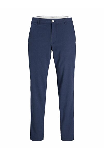 Jack & Jones بنطلون تشينو Jpstollie Breeze باللون الأزرق الداكن للرجال