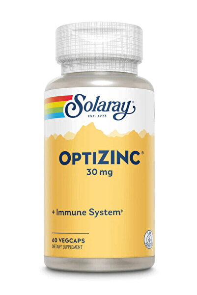 Solaray Optizinc 30mg 60cps Secom,
