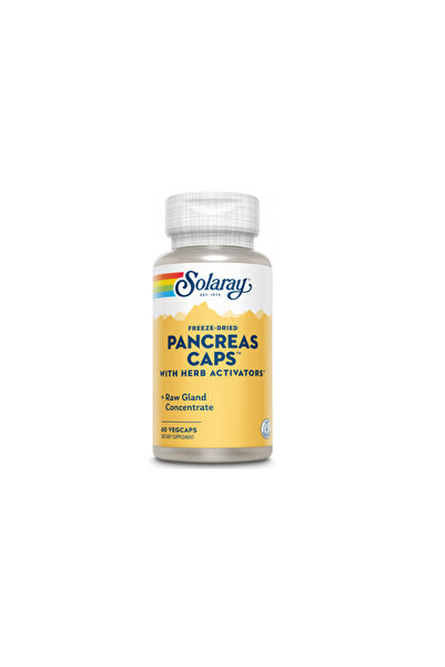 Solaray Pancreas Caps 60cps Secom,