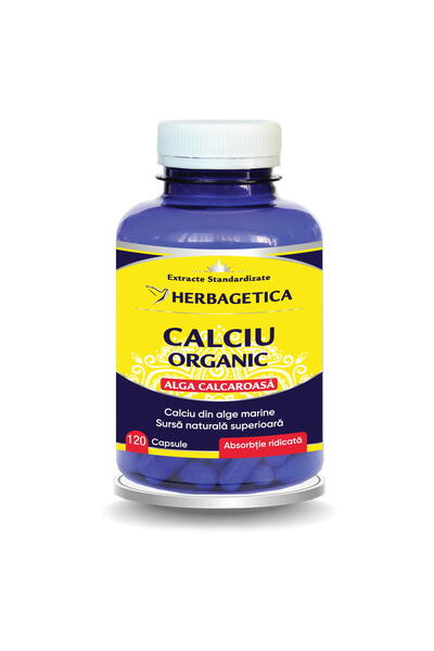 herbagetica Calciu Organic 120cps