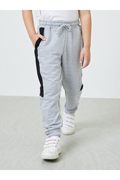 Styli Boys Contrast Side Panel Cuffed Joggers