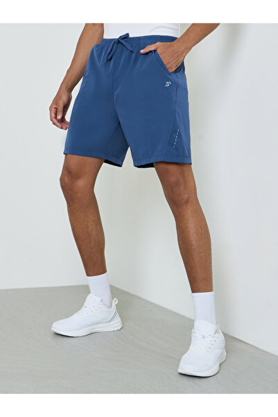 Styli Men Panelled Nylon Training Shorts