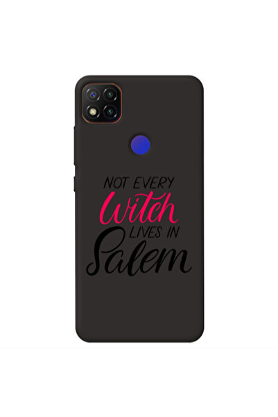 Other Xiaomi Redmi 9c Not every witch lives in salem Black Colored Silicone T...