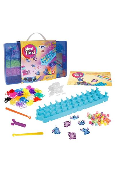 plexi flexi Ντίσνεϊ Στιτς Μεγάλη Θήκη Με 4500 Λαστιχάκια Και Αξεσουάρ (1080-2...